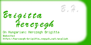 brigitta herczegh business card